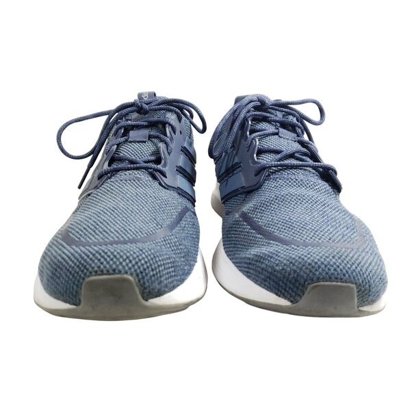 Adidas Mens Size 13 Cloudfoam Comfort Running Shoes Navy/White - Picture 6 of 9